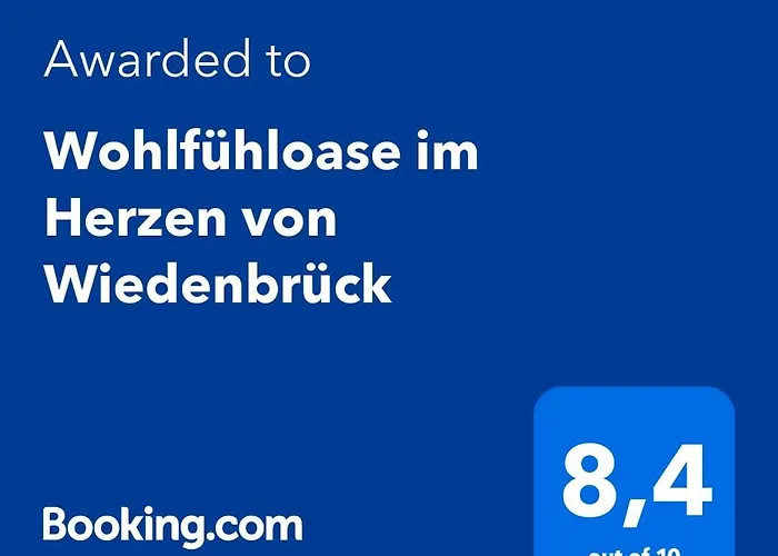 Wohlfuehloase Im Herzen Von Wiedenbrueck Lejlighed *